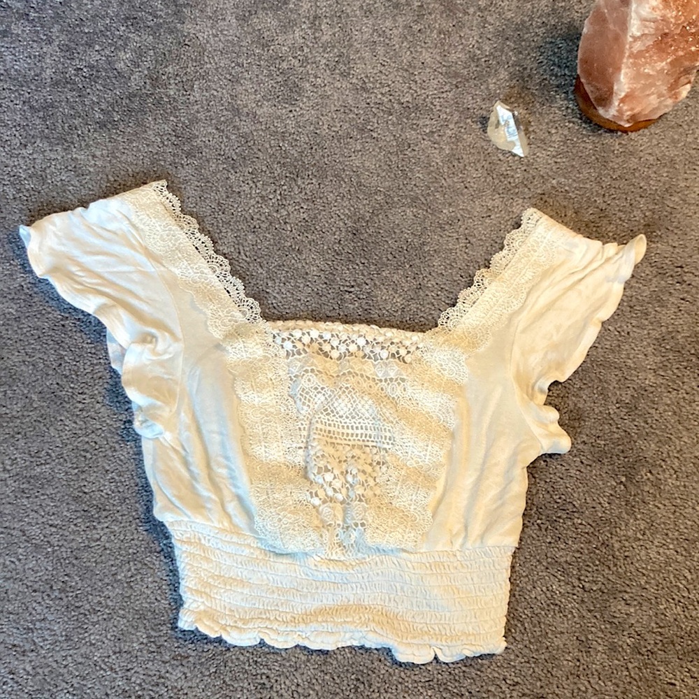 Urban Outfitters Lace Crop Top